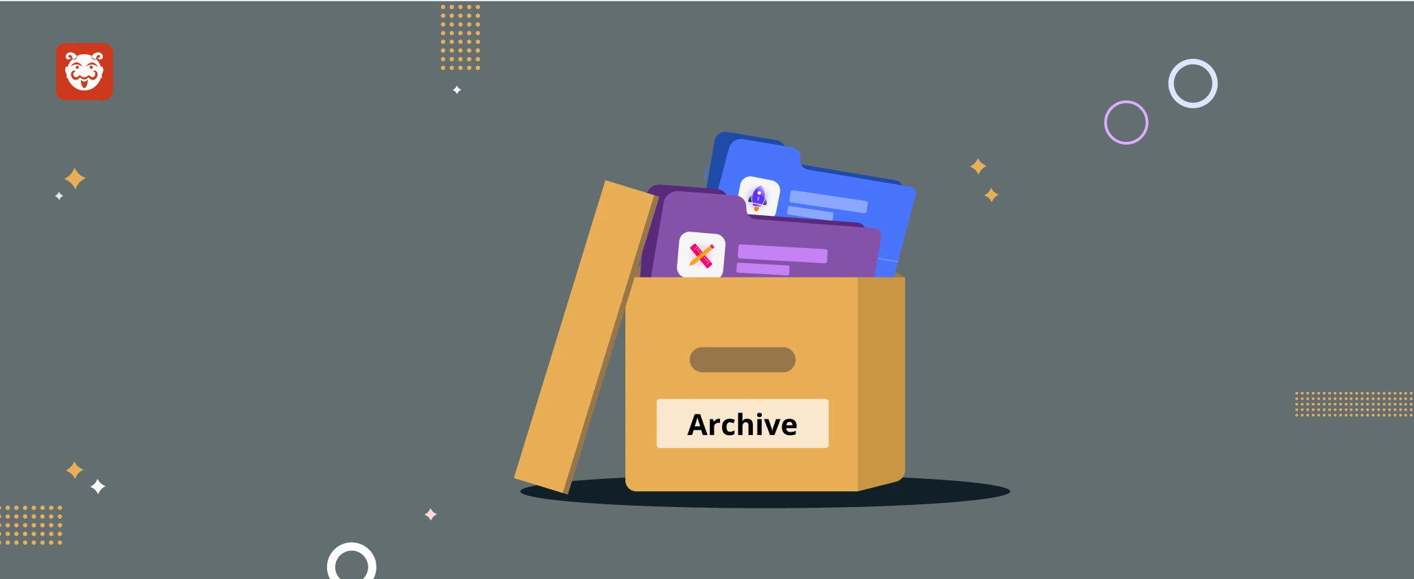 Archive the Projects you don’t use!