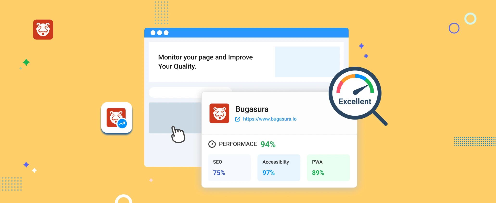 Now monitor performance with Bugasura