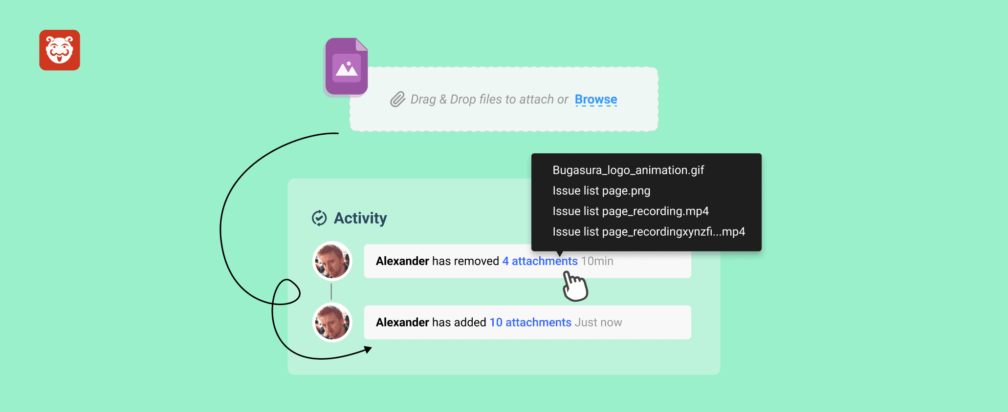 Now see audit history for all attachments!