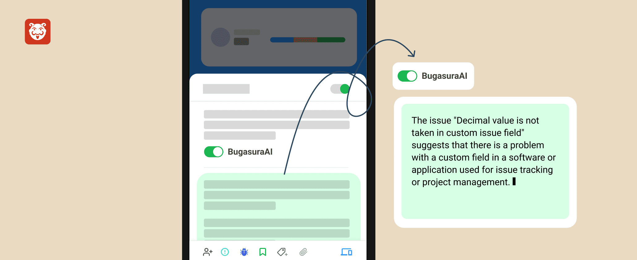 See how Bugasura AI works on Mobile Devices