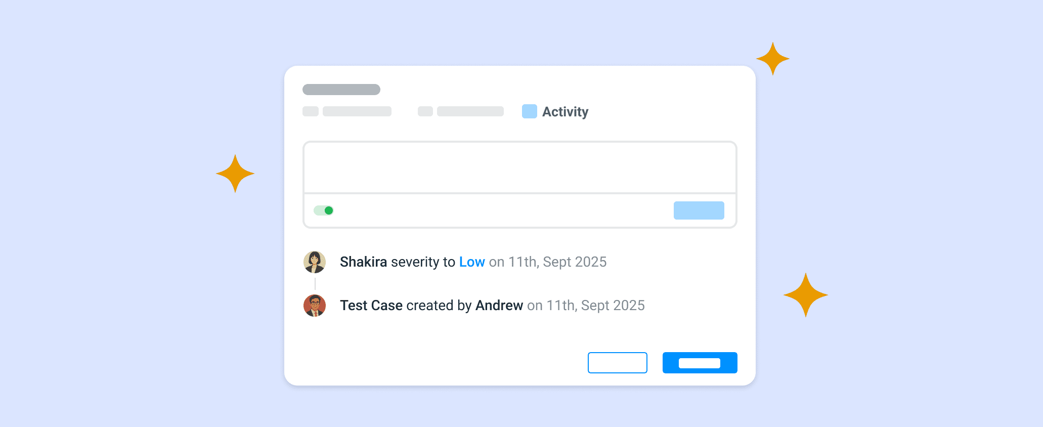 Track Requirement Changes with Activity Logs