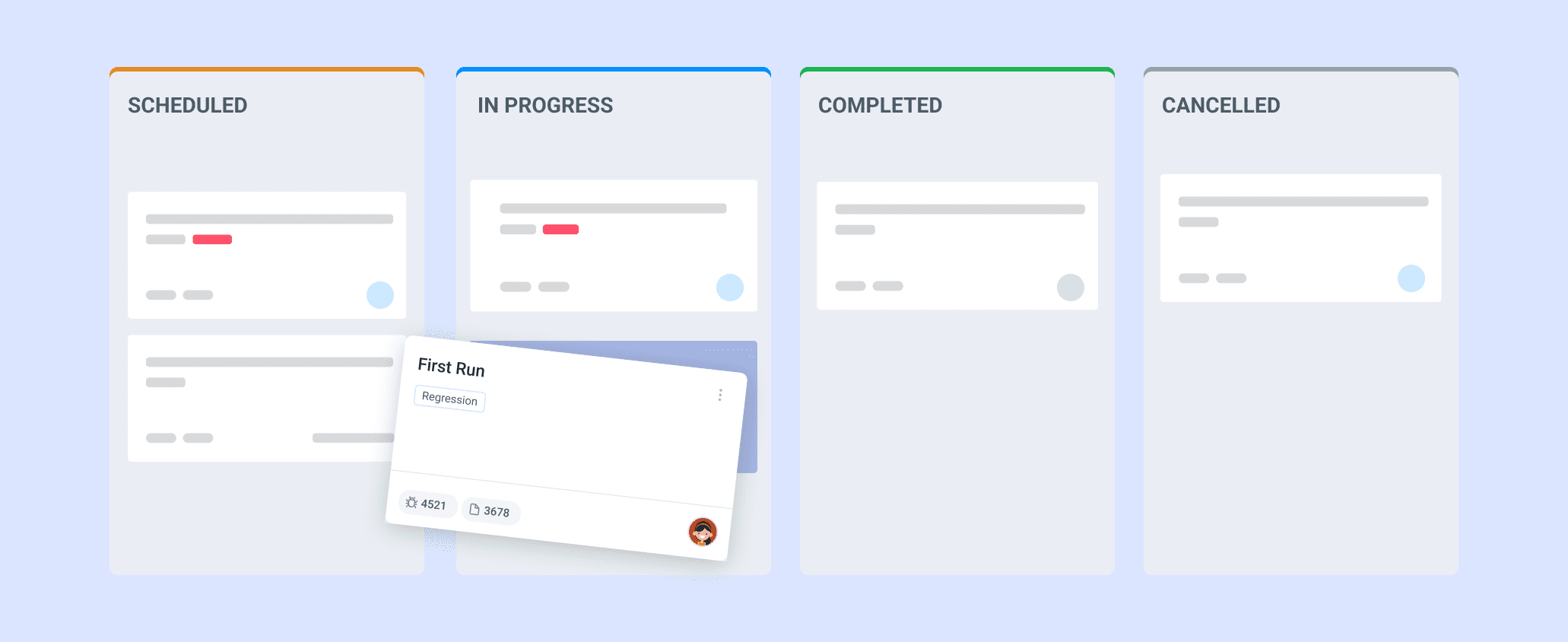 Visualize Test Execution with Board View