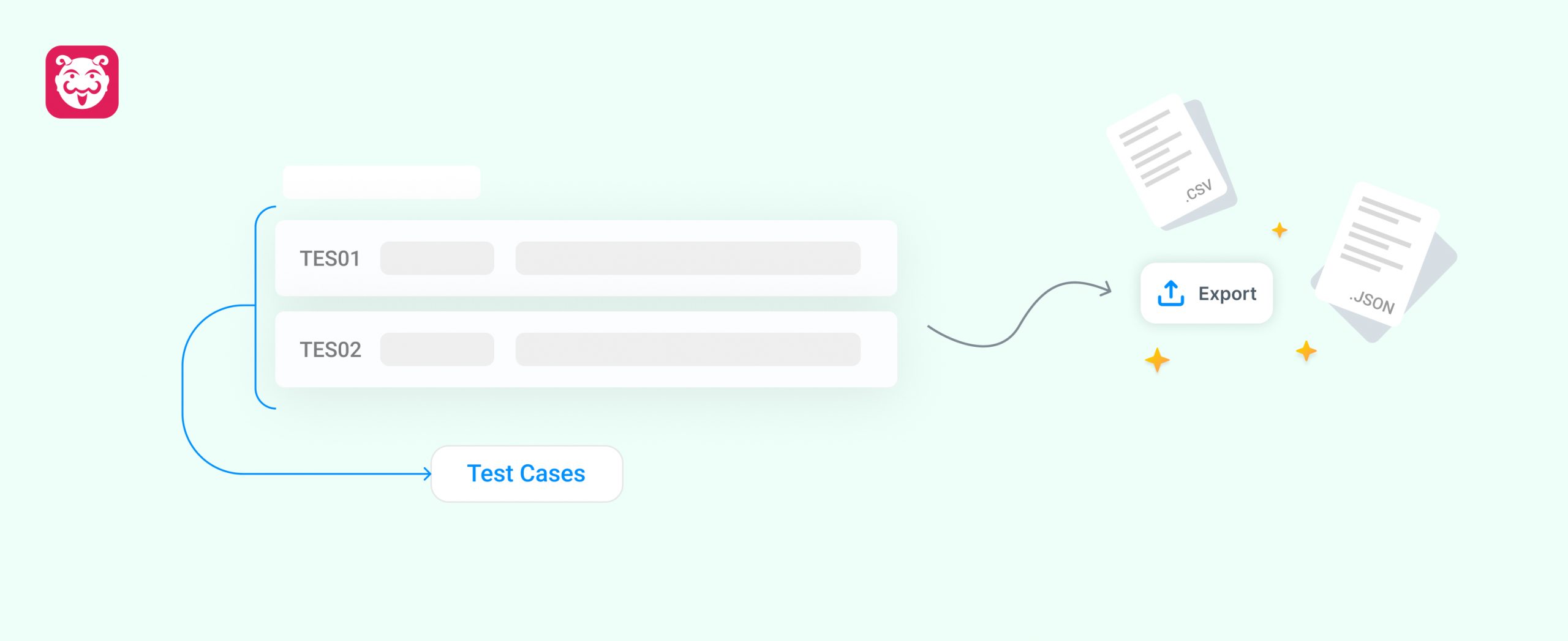 Export Test Cases Seamlessly in CSV & JSON