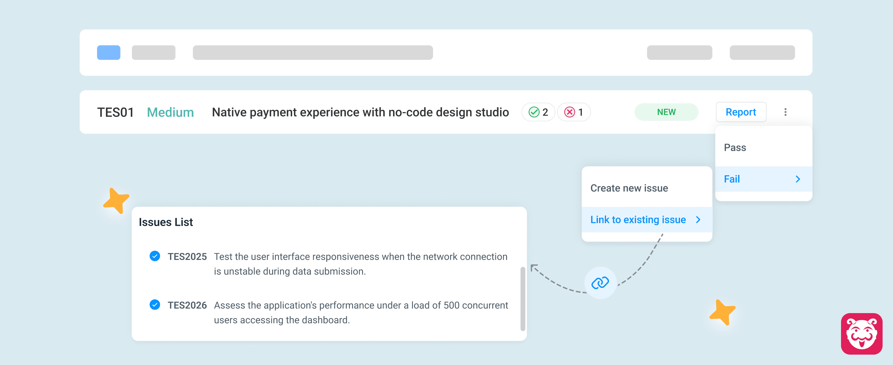 Avoid Duplicate Defects by Linking Existing Bugs